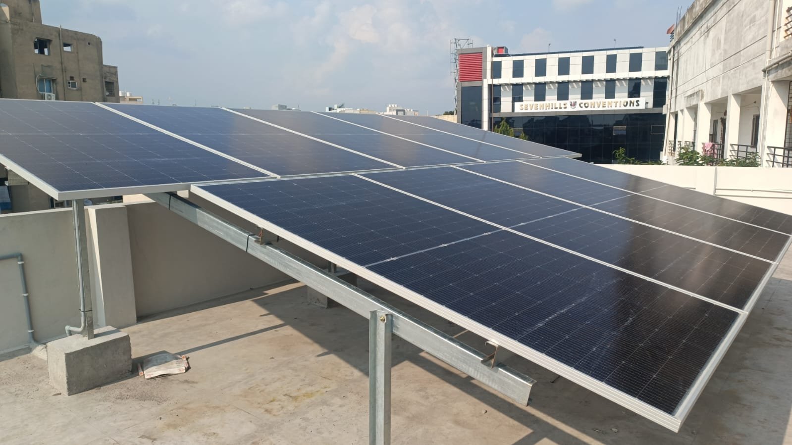 9 panels 3X4feet Solar system