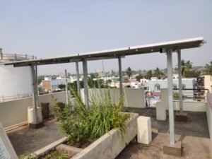 High Raise GI structure Solar system