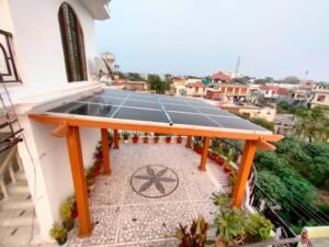 Atrium Top View - Light brown